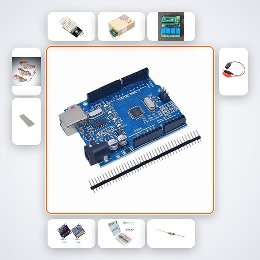 Office CO2 Tracker Kit with Arduino Uno + DHT22