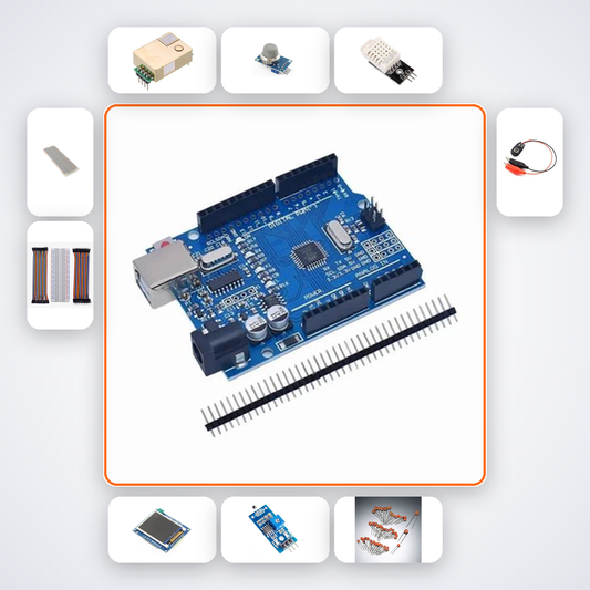 Office CO2 Tracker Pro Kit with Arduino Uno + Sensor