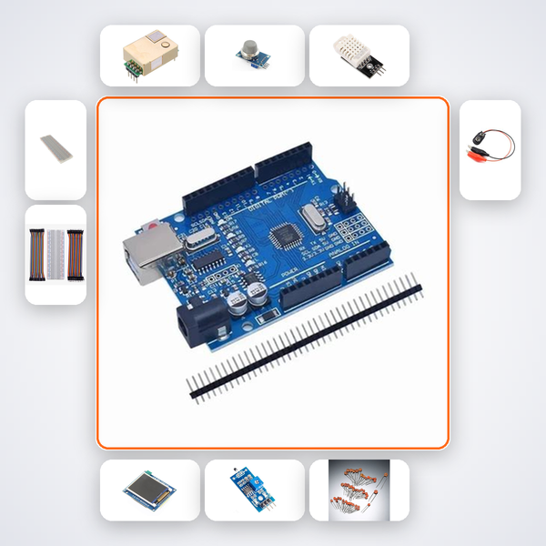 Office CO2 Tracker Pro Kit with Arduino Uno + Sensor