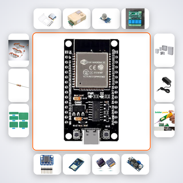 Office Occupancy Tracker Kit with ESP32 + Sensor