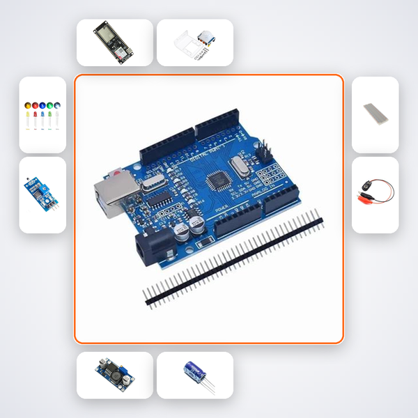 Office Occupancy Tracker Pro Kit with Arduino Uno + LED
