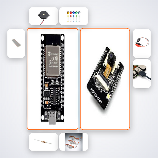 Offline Face Detection Door Buzzer Kit with ESP32 + Camera