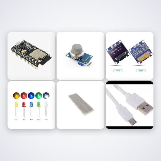 On-Device Air Quality Anomaly Alert Kit with ESP32 + Sensor
