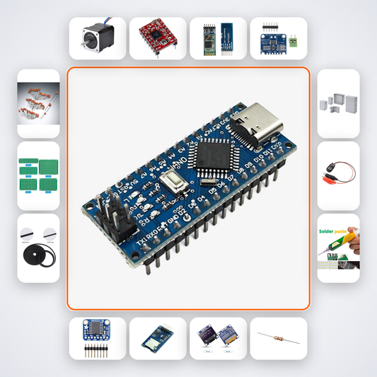 Open Insulin Pump Controller Kit with Arduino Nano + Stepper Motor