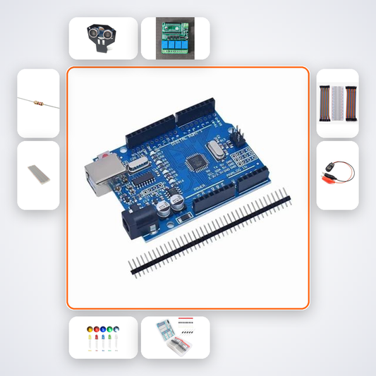 Overflow Prevention Tank Valve Variant 3 Kit with Arduino Uno + Ultrasonic