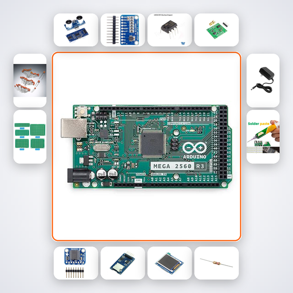 Parking Distance Sensor Kit with Arduino Mega