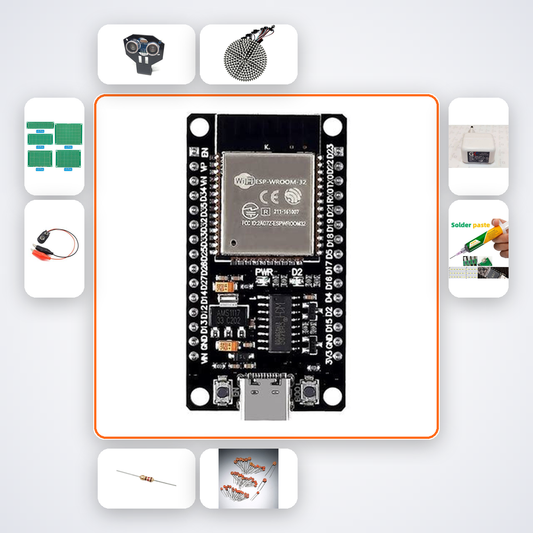 Parking Distance Sensor Kit with ESP32 + Ultrasonic