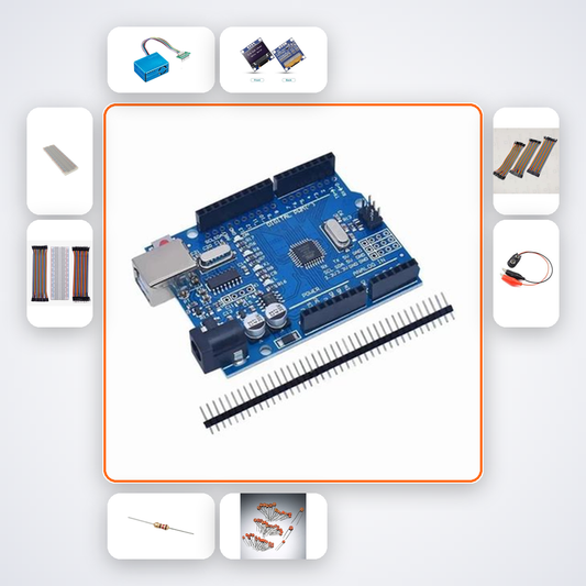 Particle Matter PM2.5 Air Monitor Kit with Arduino Uno + Sensor