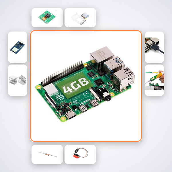 Pet Activity Monitor Kit with Raspberry Pi 4 + Camera