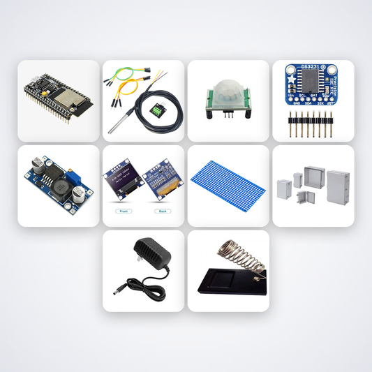 Pet Activity Monitor Pro Kit with ESP32 + DHT22