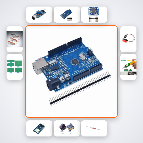 Photosynthesis Rate Oxygen Monitor Kit with Arduino Uno + LED