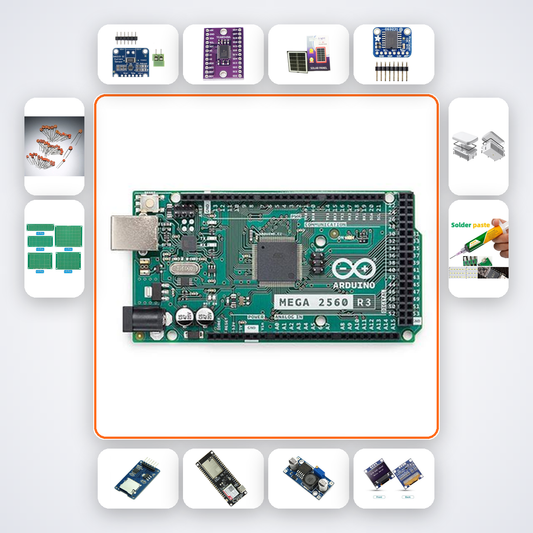 Photovoltaic Fault Detection System Kit with Arduino Mega + LED