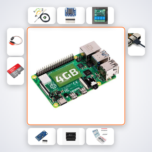 Pi 4 Automated Aquarium Controller Kit with Raspberry Pi 4 + Relay
