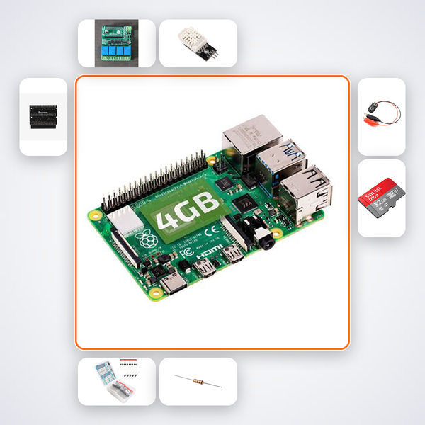 Pi 4 Home Assistant Hub Kit with Raspberry Pi 4 + Relay