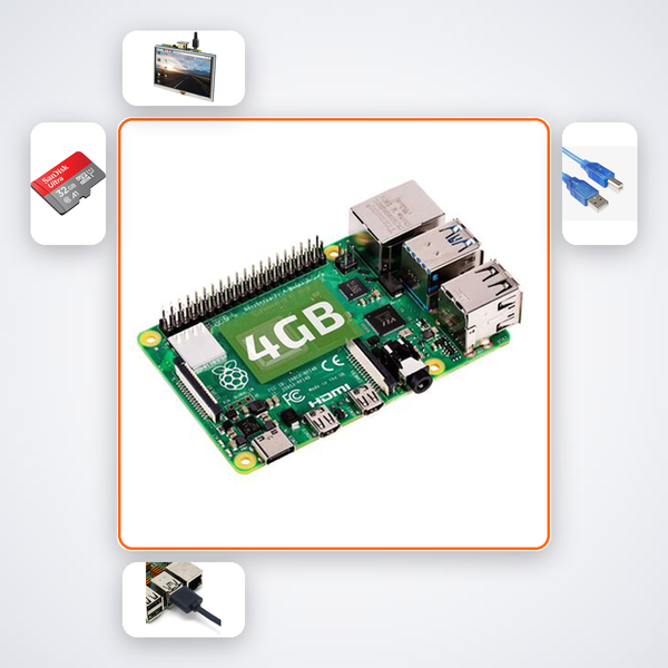 Pi 4 Kiosk Info Display Kit with Raspberry Pi 4