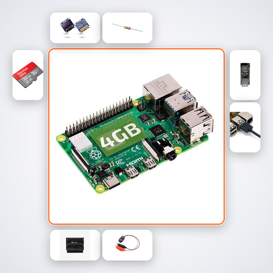 Pi 4 Network Ad Blocker Pi-hole Kit with Raspberry Pi 4 + LED