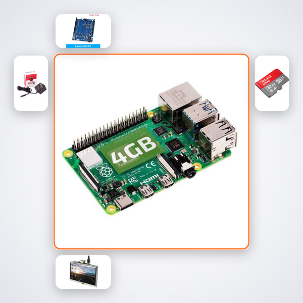 Pi 4 Retro Gaming Console Kit with Raspberry Pi 4