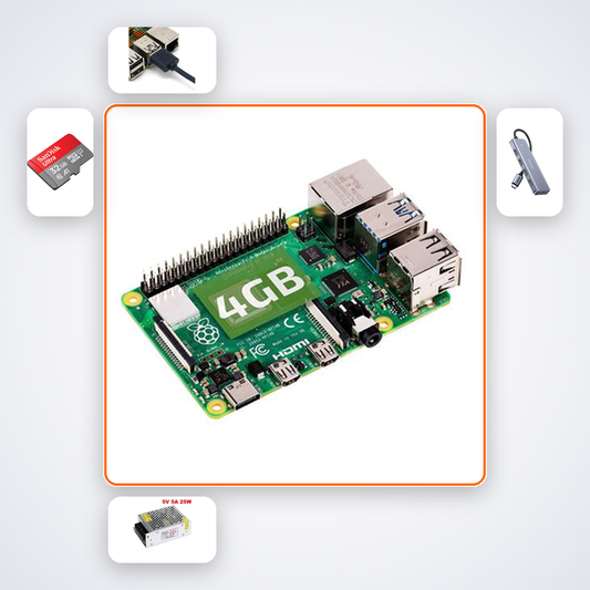Pi 5 AI Object Detection Webcam Kit with Raspberry Pi 5