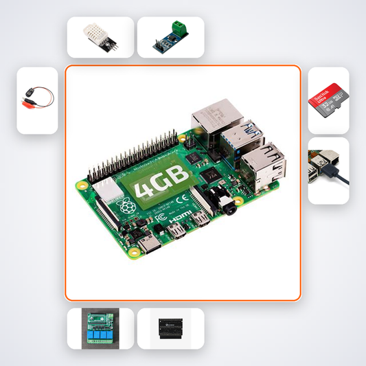 Pi 5 Digital Twin Sensor Platform Kit with Raspberry Pi 5 + DHT22