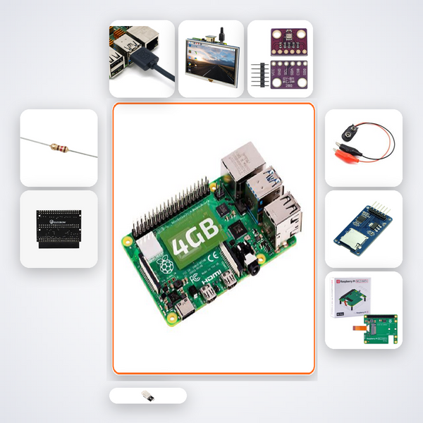 Pi 5 Generative AI Art Frame Kit with Raspberry Pi 5 + BMP280