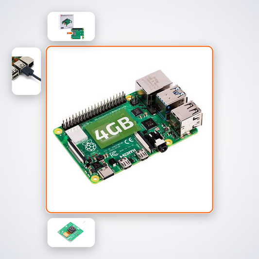 Pi AI HAT Plus Image Classifier Kit with Raspberry Pi 5 + Camera