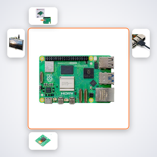 Pi AI HAT Pose Estimation Kit Kit with Raspberry Pi 5 + Camera