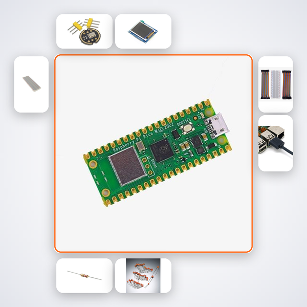 Pi Pico 2 Real-Time Audio Spectrum