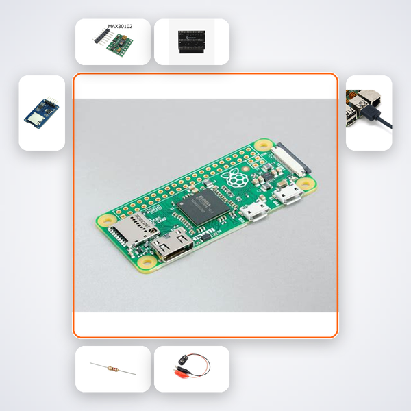 Pi Zero 2W BLE Heart Rate Monitor Kit with Raspberry Pi Zero