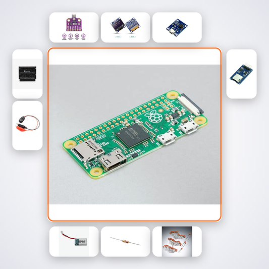 Pi Zero 2W Wireless Sensor Badge Kit with Raspberry Pi Zero + Sensor