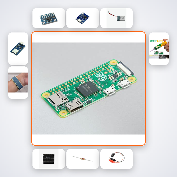 Pi Zero W TinyML Gesture Wearable Kit with Raspberry Pi Zero