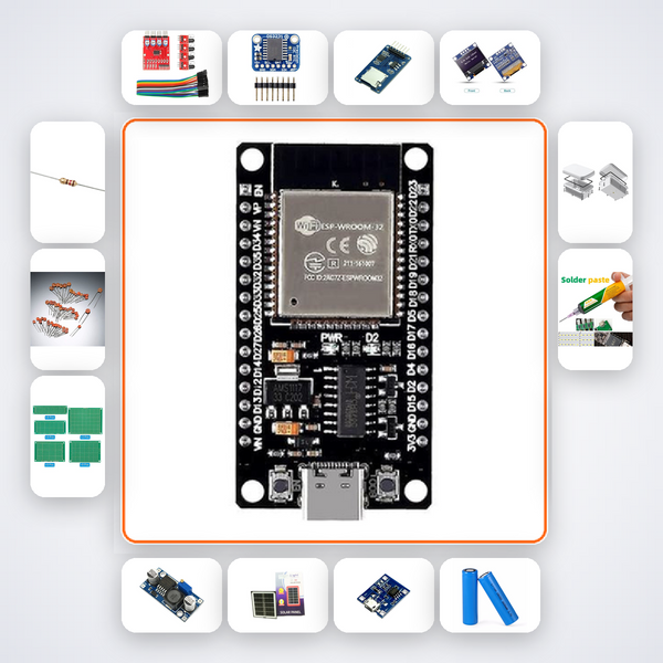 Plant Health NDVI Camera Station Kit with ESP32 + Sensor