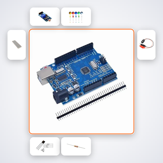 Plant Light Monitor Kit with Arduino Uno + LDR