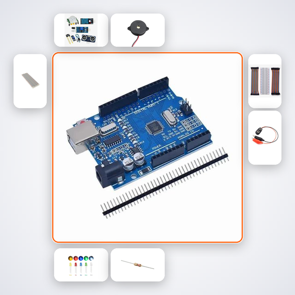 Plant Thirst Alarm Kit with Arduino Uno + Sensor