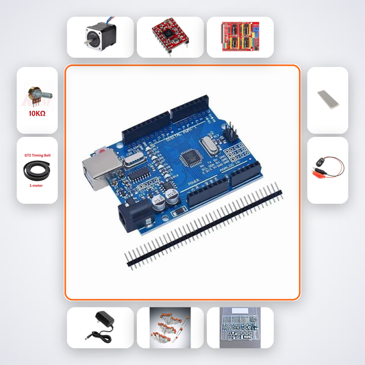 Drawing Robot Kit with Arduino Mega + Stepper