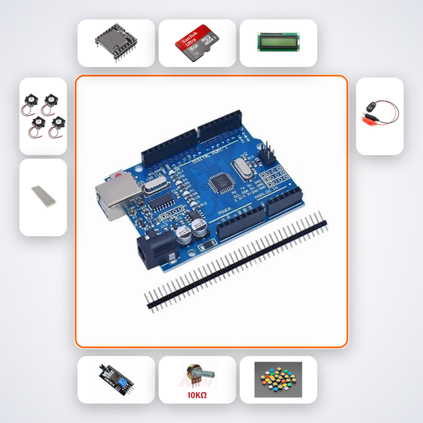 Polyphonic Ringtone Player Variant 2 Kit with Arduino Uno