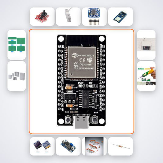 Postal Parcel Scale Kit with ESP32 + LED