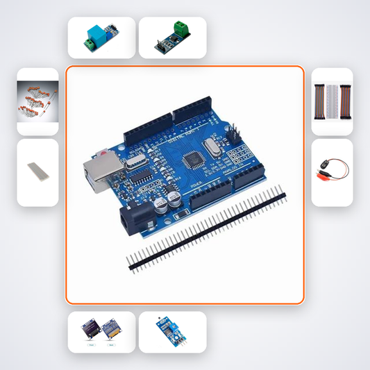 Power Factor Meter Kit with Arduino Uno + LED
