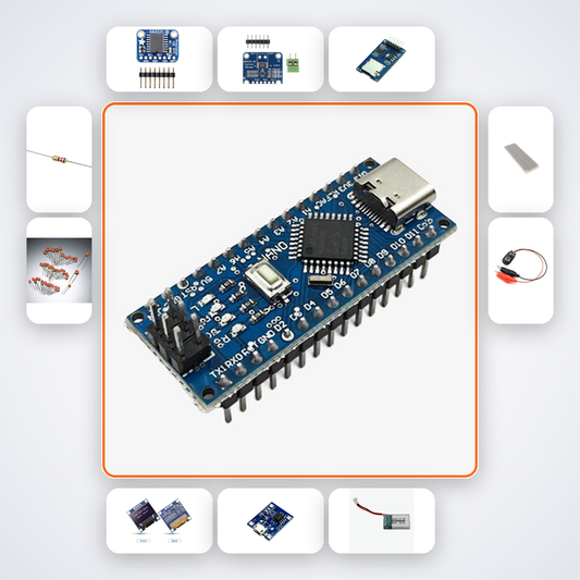 Power Outage Duration Logger Kit with Arduino Nano + LED
