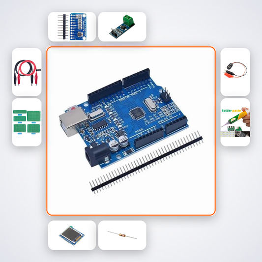 Precision Calibrated Multimeter Kit with Arduino Uno