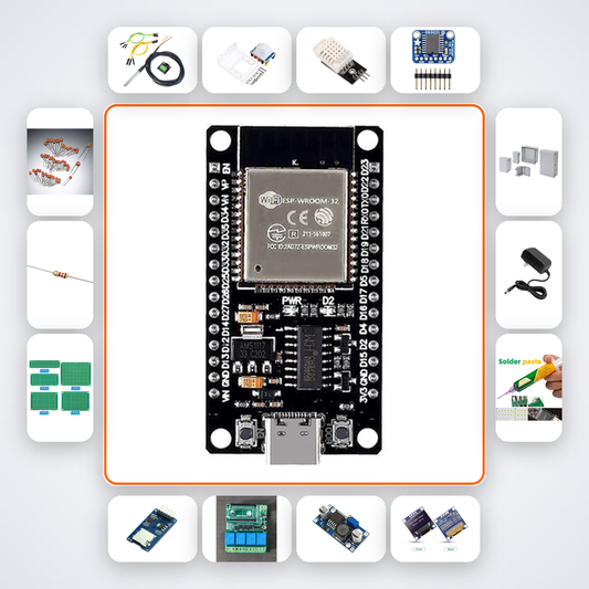 Predictive HVAC Pre-Cooling Controller Kit with ESP32 + DHT22