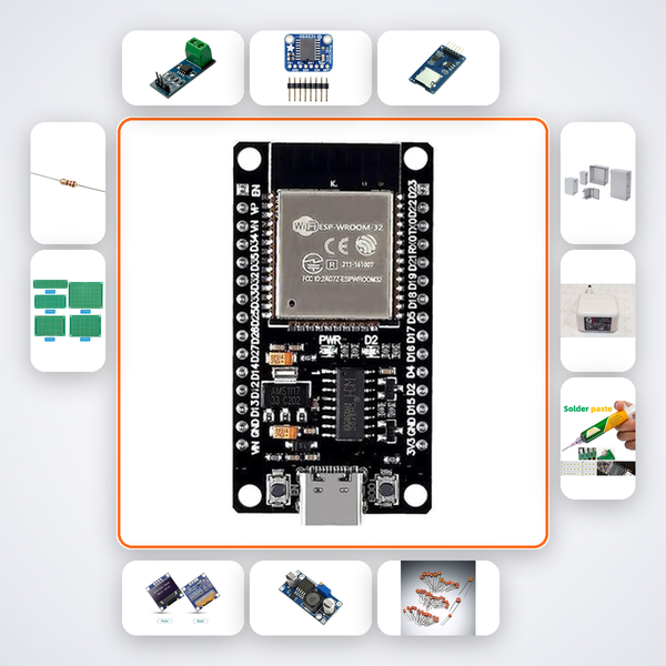 Predictive Washing Machine Cycle Optimizer Kit with ESP32 + LED