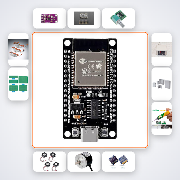Psychoacoustic Masking Synthesiser Kit with ESP32 + LED