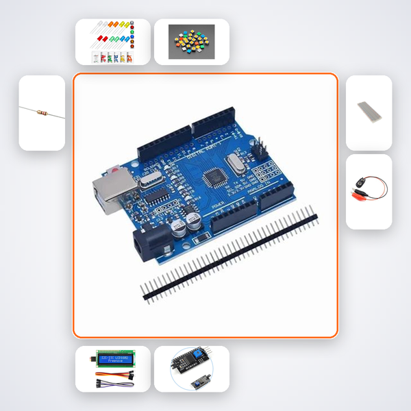 Reaction Speed Game Kit with Arduino Uno + LED