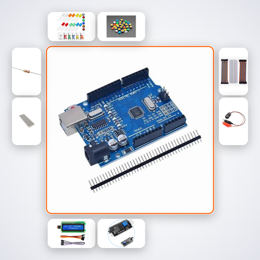 Reaction Time Psychology Test Kit with Arduino Uno + LED