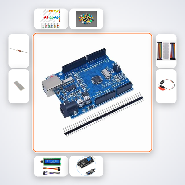 Reaction Time Psychology Test Kit with Arduino Uno + LED