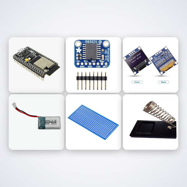 Real-Time EEG Alpha Wave Detector Kit with ESP32 + LED
