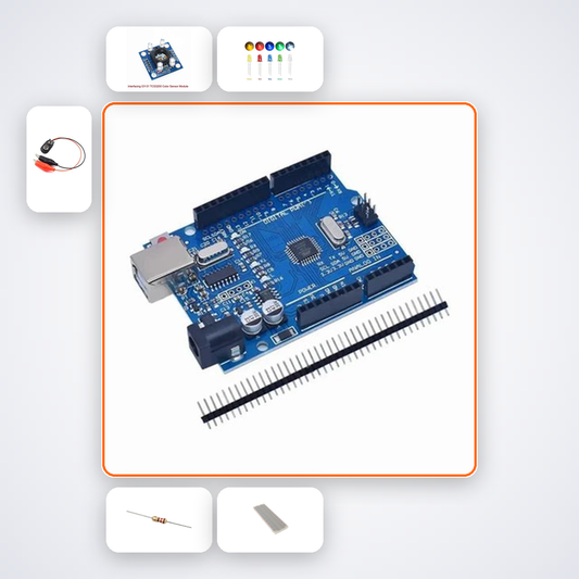 Recycling Waste Sorter Kit with Arduino Uno + Colour Sensor