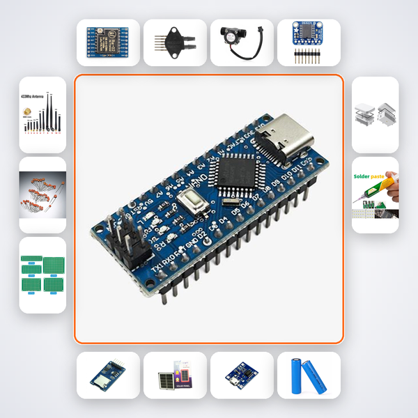 Remote Borehole Water Monitor Kit with Arduino Nano + LoRa