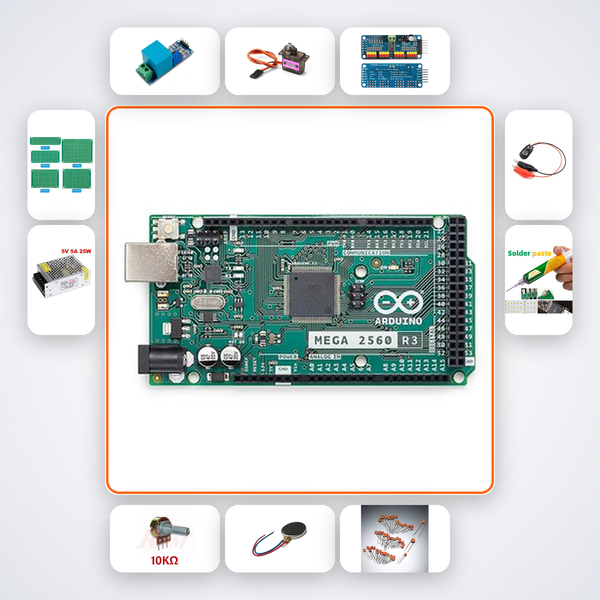 Robotic Arm Teleoperation System Kit with Arduino Mega + NRF24