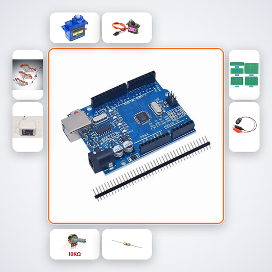 Gripper Arm Kit with Arduino Uno + Servos